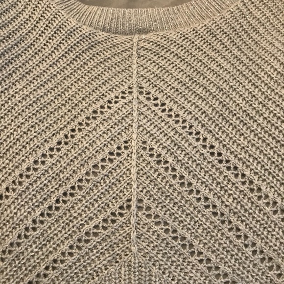 Lucky Brand light blue sweater with sparkle - Picture 8 of 12